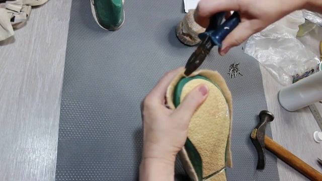 И ещё тапульки от Иннульки. Конструктор для тапочек.