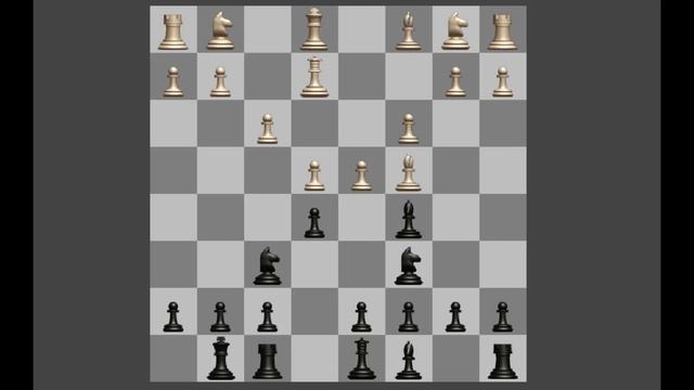 Дебют слона за чёрных