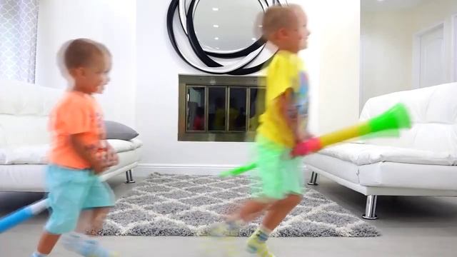 Masha's Trumpet was Crushed Under Car of Thief Joker, Frozen Elsa, Spiderman - Bad Kids Video