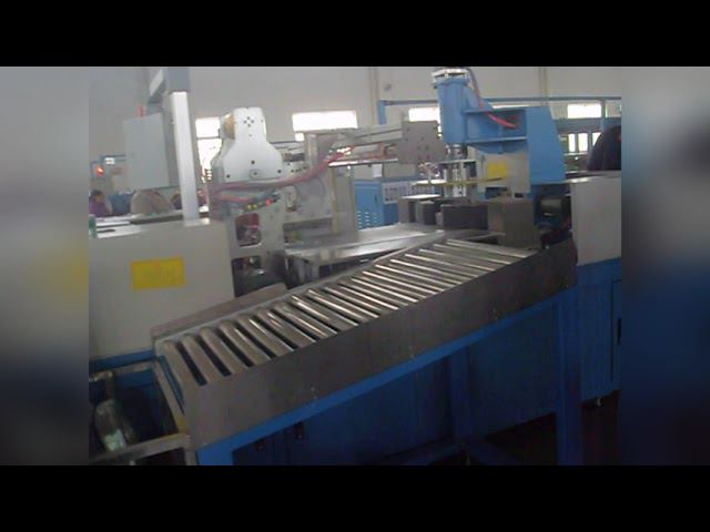 Автоматическая машина бухтования и упаковки кабеля. Обмотка пленкой | U-technology Group