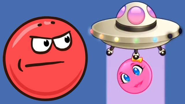 Новый КРАСНЫЙ ШАР #3. 7-10 УРОВНИ. Мультик ИГРА New Red Ball 2