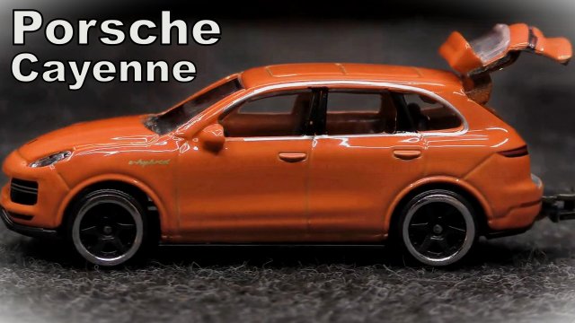 Машина Porsche Cayenne Turbo S E-Hybrid Масштаб 1:64 Majorette