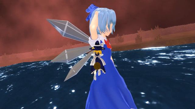 MMD Giantess Vore Embodiment of the Scarlet Devil: Stage 2