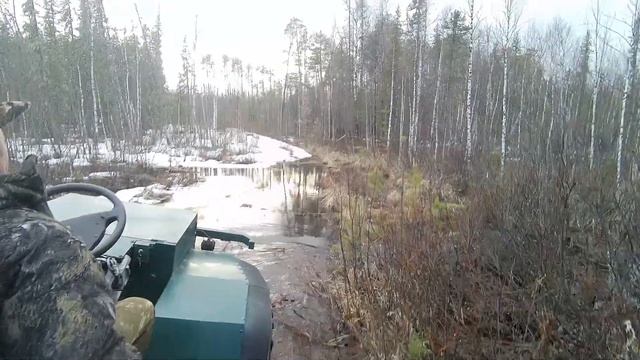По болотам на каракате. 07.05.2022.