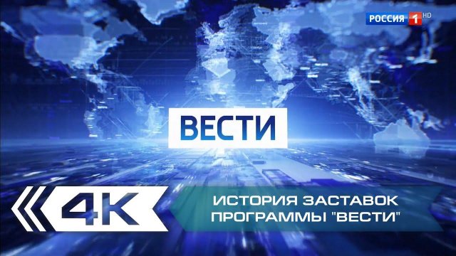 История заставок информационной программы "Вести" на телеканале "Россия-1". Переиздание