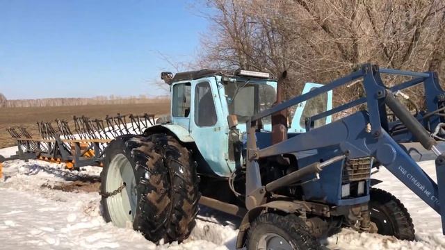 Борона навесная самодельная на МТЗ. Своими руками Испытание