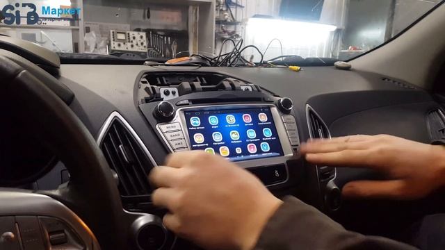 Установка штатной магнитолы на Hyundai IX35