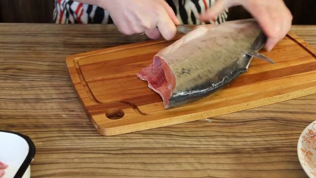 Разделка рыбы. Как разделать рыбу на филе. Горбуша.