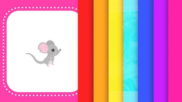 Учимся говорить Запуск речи у детей. Звукоподражание. Логопедические карточки с животными. (1080p)