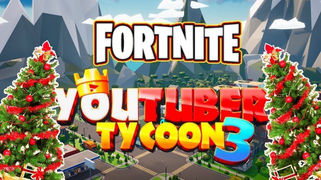 С НОВЫМ ГОДОМ YouTuber Tycoon 3 Fortnite