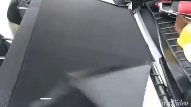Установка усилителя на спинку заднего сиденья