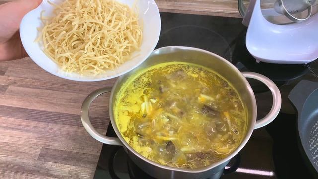 ГРИБНОЙ СУП ? Рецепт из свежих опят