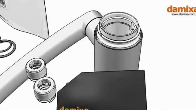 Ремонт смесителя Damixa Arc. "СанТехЭверест"