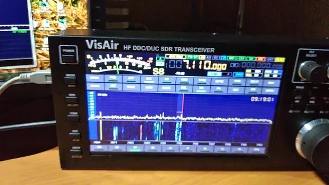 VisAir QRP использование IQ выхода трансивера.