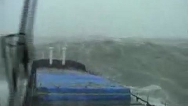 Шторм в Северном море