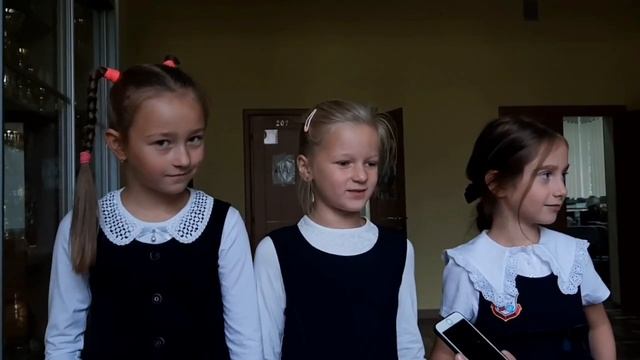 Интервью первоклассников школы 1411!