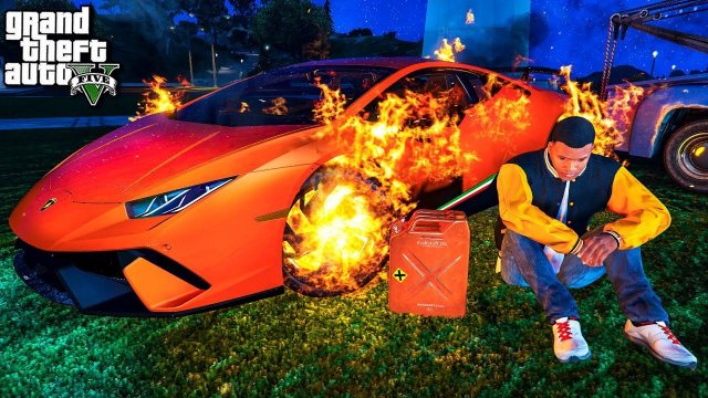 УКРАЛ ЛАМБУ У ВЛАДА А4 И СЖЁГ ЕЁ В ГТА 5 МОДЫ! ОБЗОР МОДА В GTA 5! ИГРЫ ВИДЕО MODS