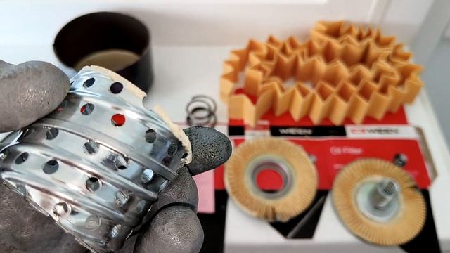 Распил масляного фильтра WEEN 140-1100 (фильтр на ВАЗ)