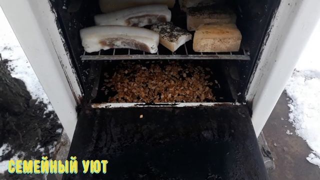 Как сделать коптильню горячего копчения из старой газовой плиты. Коптим сало