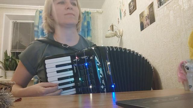 Мы с тобою как птицы, Караоке под аккордеон