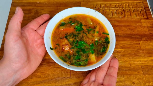 Вкуснейший Суп Шурпа в казане на плите