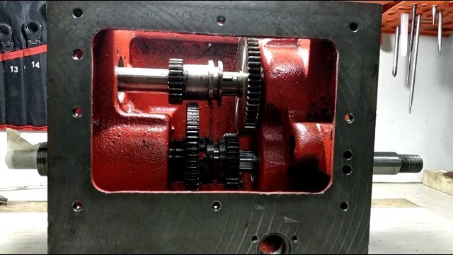 Ремонт понижающей коробки тв 7
