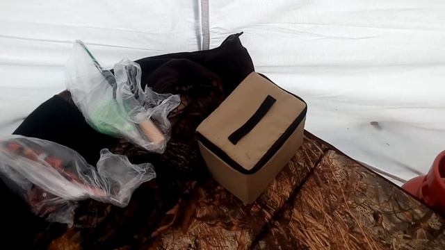 Обустройство зимней палатки Куб 3 Викинг.