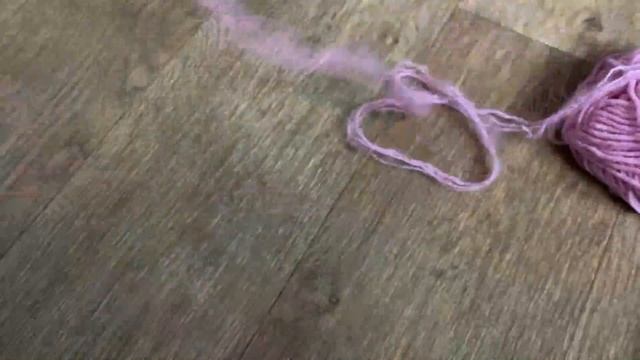 Оверсайз свитер спицами из мохера