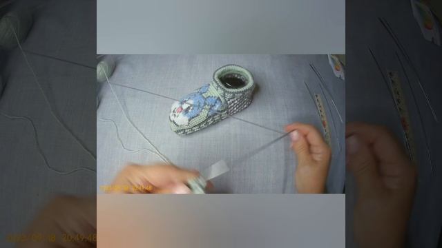 мастер-класс следочков на ребёнка полтора годика