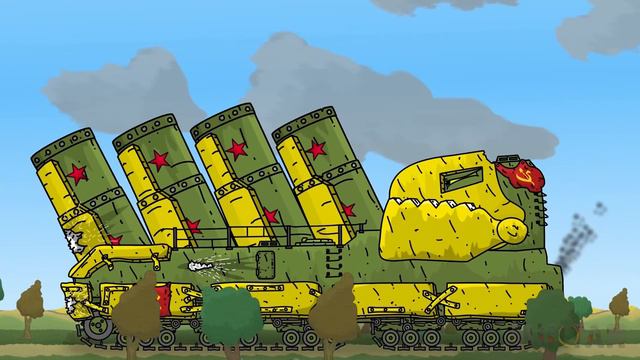 Советские и Демонические Мега Монстры - Мультики про танки