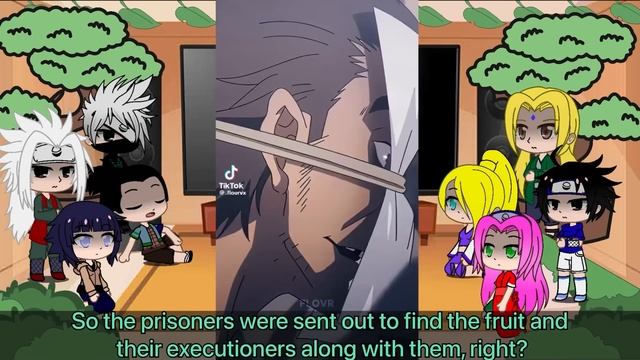 Naruto friends react to Naruto as Gabimaru