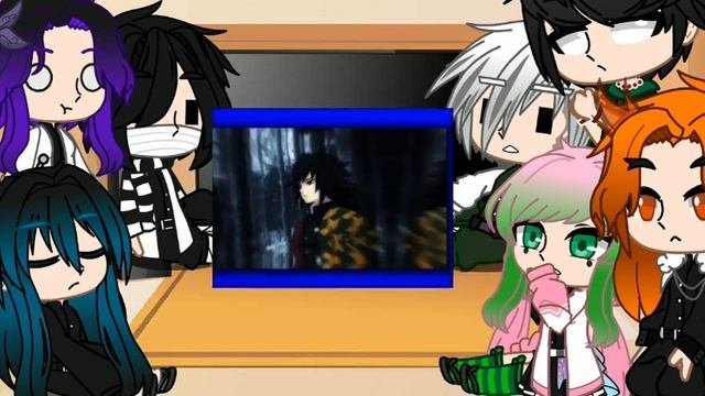 [React to Giyuu/Реакция на Гию/????/Манга Спойлеры/English/Russian] 1/?