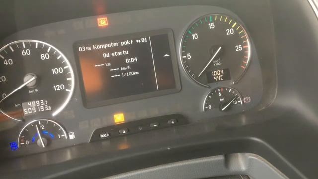 Продувка коробки MERSEDES ACTROS