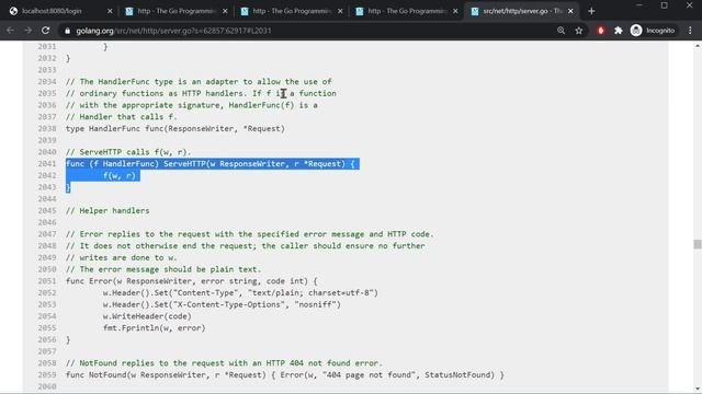 Middleware - Golang Web Dev