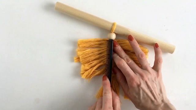 Делаем панно из перьев в технике макраме / листики макраме / макраме для начинающих
