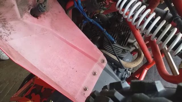 Пропали холостые обороты и появился стук на Квадроцикле