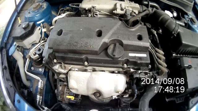 цоканье (стук) двигателя KIA RIO 2010 JB