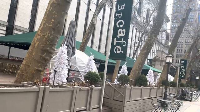 Нью-Йорк, 4 февраля 2023 года, прогулка по 5-й авеню до Брайант - парка / New York February 2023