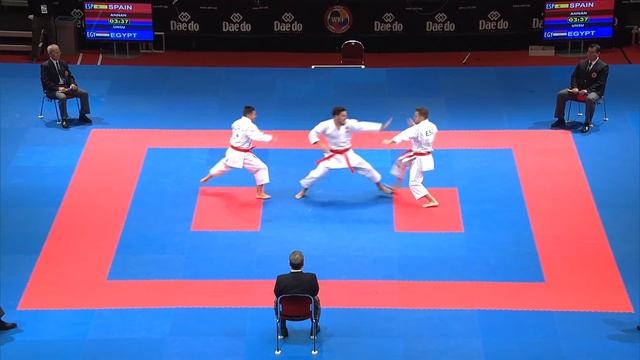 Final Male Team Kata SPAIN. 2014 World Karate Championships | WORLD KARATE FEDERATION