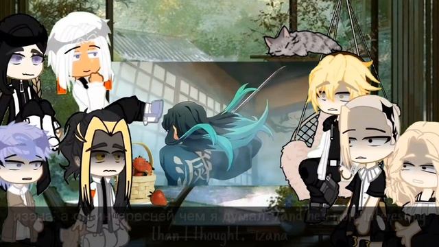 tokyo ravengers react to takemichi as muichiro tokito (1/2)