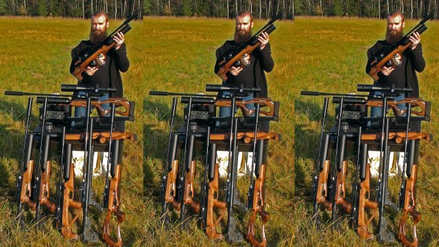 Винтовки Егерь стреляют на 500 метров!!!