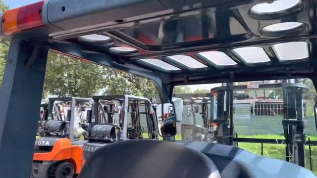 Вилочный погрузчик купить в Красноярске. Автогарант toyota 7 fg18