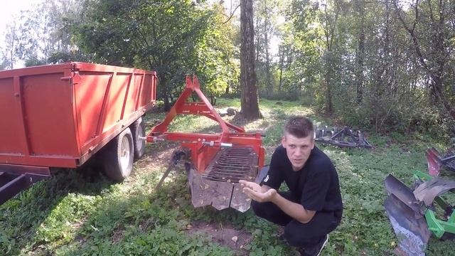 копалка однорядная бульба Wirax