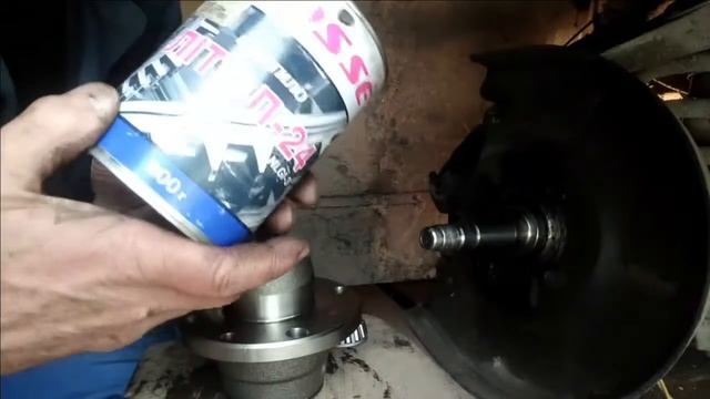 #заменаступицы. Замена ступицы переднего колеса ВАЗ 2107.