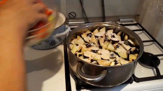 Салат "ДЕСЯТОЧКА" из баклажан на зиму. Вкусный и легкий рецепт приготовления