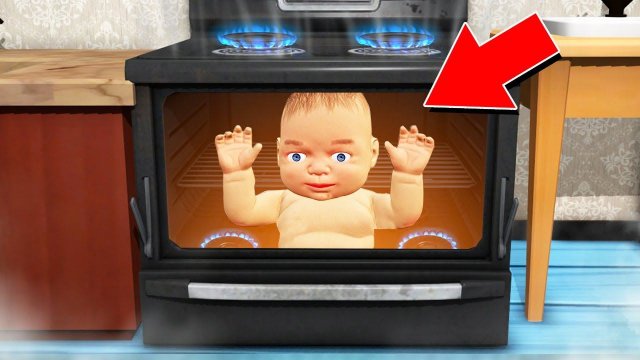 МАМА ЗАЖАРИЛА РЕБЕНКА! САМЫЙ УЖАСНЫЙ РЕБЕНОК В МИРЕ
