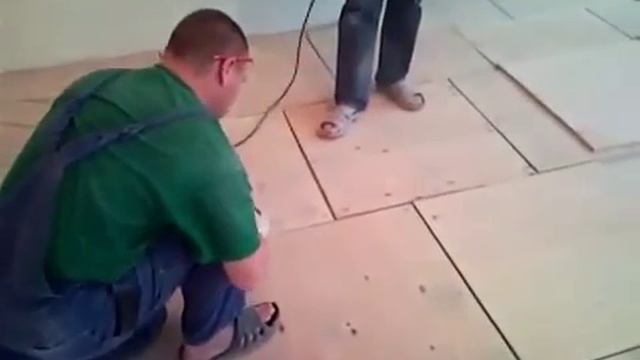 Укладка фанеры на пол своими руками