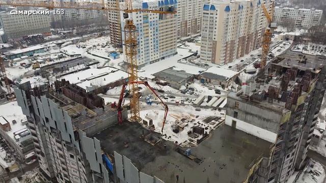 г.Самара\ЖК Олимп\ЖК Академический(Строительство март)