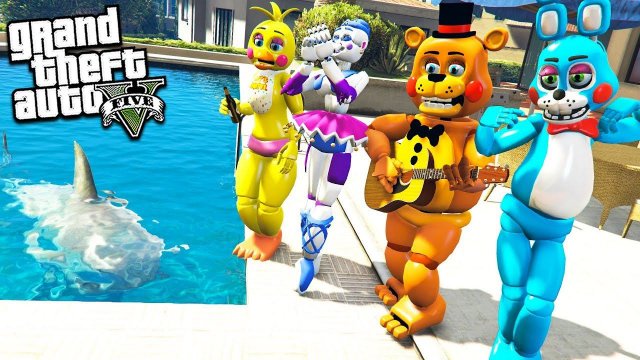 ГТА 5 МОДЫ АНИМАТРОНИКИ СПАСАЮТ ЧИКУ ФНАФ В GTA 5 ! ОБЗОР МОДА В GTA 5 ИГРЫ ГТА ВИДЕО GTA 5 МОДЫ