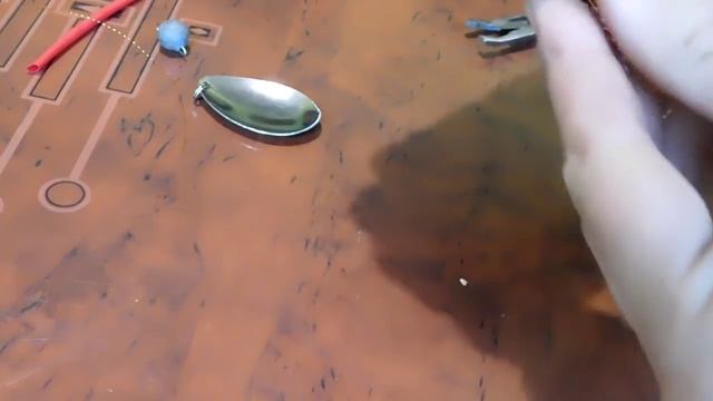 БЛЕСНА из ЛОЖКИ своими руками.Безосевая вертушка и колебалка